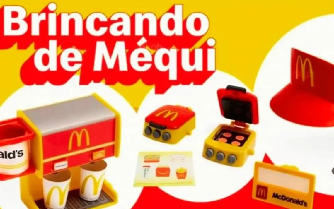 lançamento do McLanche Feliz, Coleção do McLanche Feliz, Brinquedo do McLanche Feliz