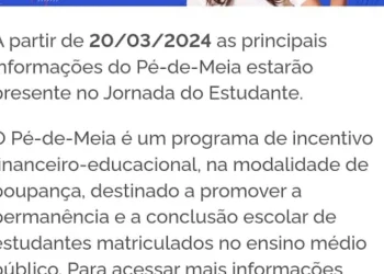 Programa de Incentivo, auxílio financeiro, benefício estudantil