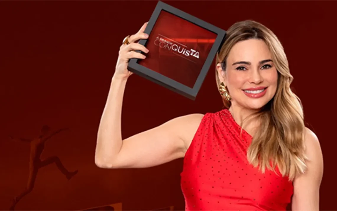 Raquel Sheherazade será a apresentadora do reality A Grande Conquista (Crédito: Edu Moraes/Record) - Todos os direitos: @ Meio&Mensagem