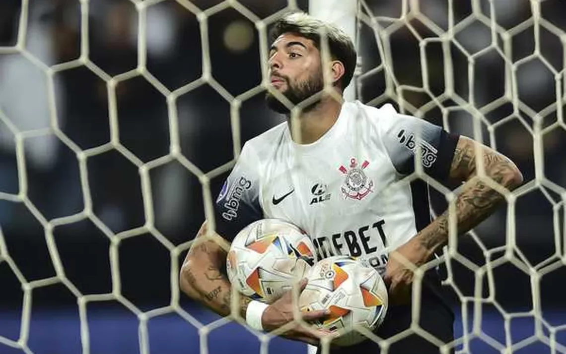 jogador, de futebol, atacante, camisa, 9, Corinthians;