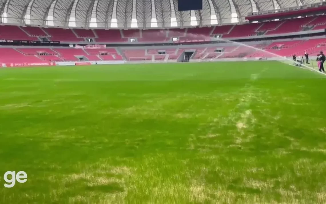 estádio, cor-de-rosa;