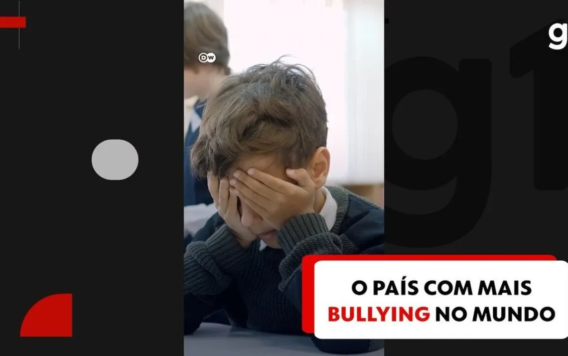 O país com mais bullying no mundo Bullying em escola. — Foto: Reprodução/EPTV - Todos os direitos: © G1 - Globo Mundo